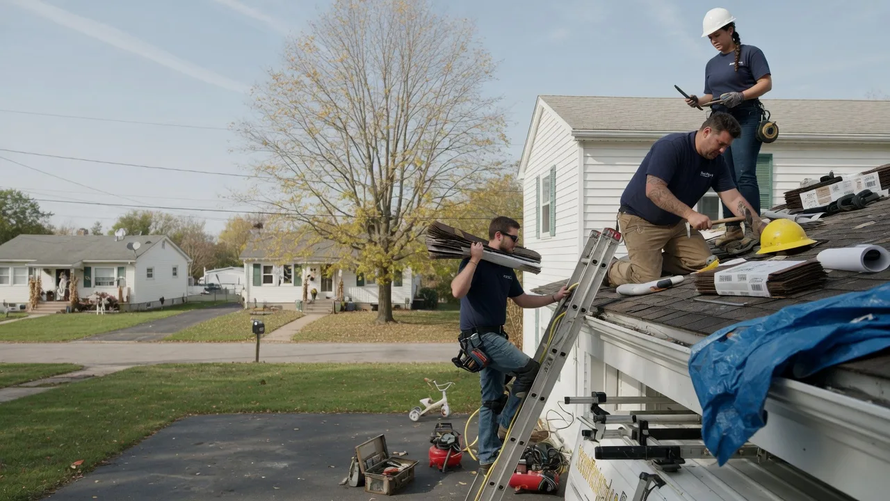 Local Roofing Contractors in Cromwell, OK near me